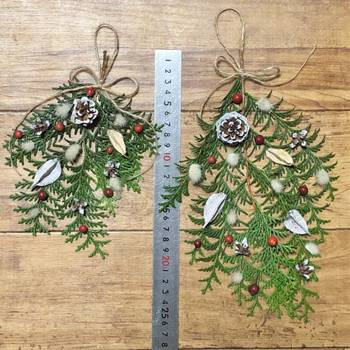 スワッグ(コニファーのツリー) / クリスマス　スワッグ　ドライフラワー スワッグ(コニファーのツリー) / クリスマススワッグドライフラワー