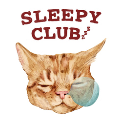 「SLEEPY CLUB_CAT」アーバントートバッグ/送料無料 6枚目の画像