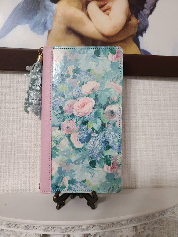 【1枚掲載中】※掲載生地でも作製可能です。 リバティ LIBERTY アキノブ スマホケース 8枚目の画像