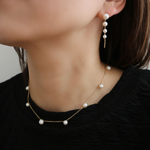 1点限定！ oyster baroque pearl necklace ネックレス・ペンダント 