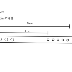 オーダーメイド　まさ様　本革一枚　26〜32cm ベルトループ移動式　６つ穴仕様 7枚目の画像