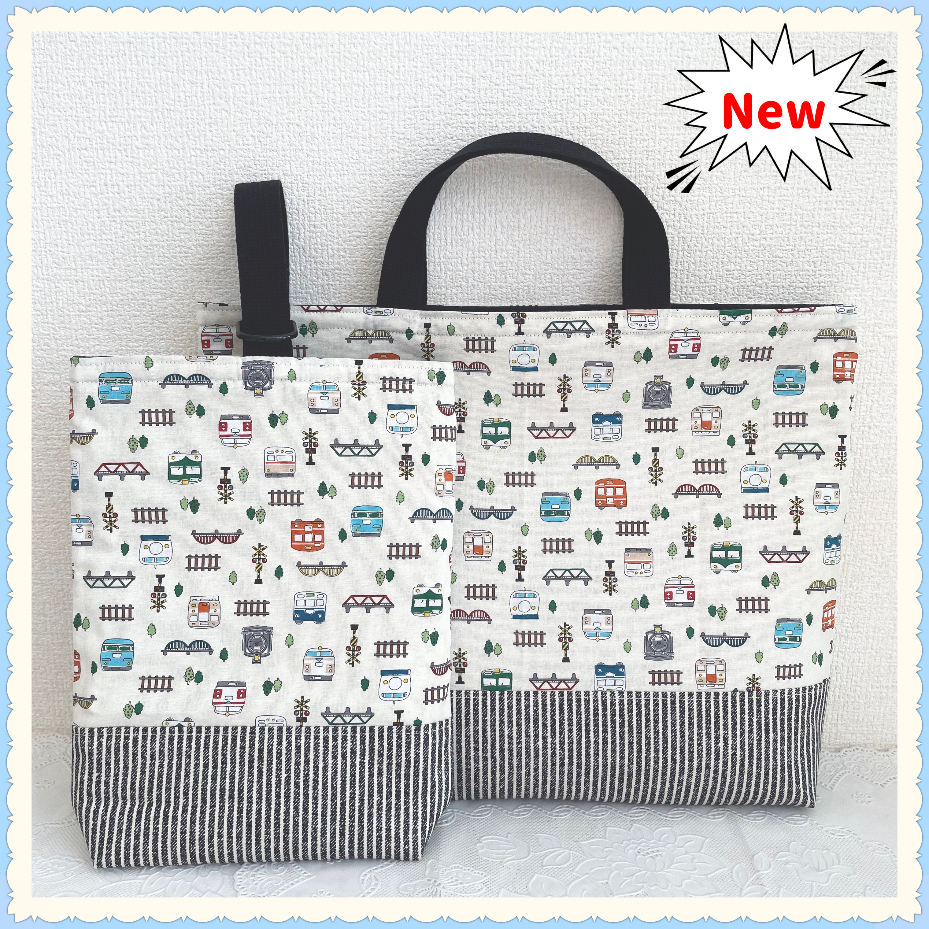 入園入学グッズ オーダーページ ハンドメイド レッスンバッグシューズ