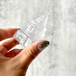 【ヒマラヤ水晶 】富を作る形 シュリヤントラ鉱物 天然石 Himalayan Crystal 石英 7枚目の画像