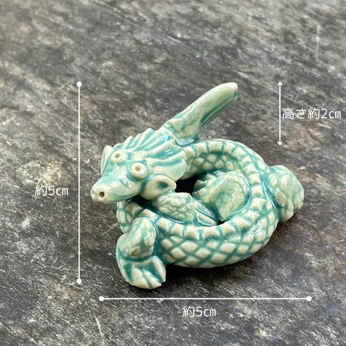 再販】2024年 干支のお箸置(辰）5色5個セット 龍 竜 ドラゴン タツ