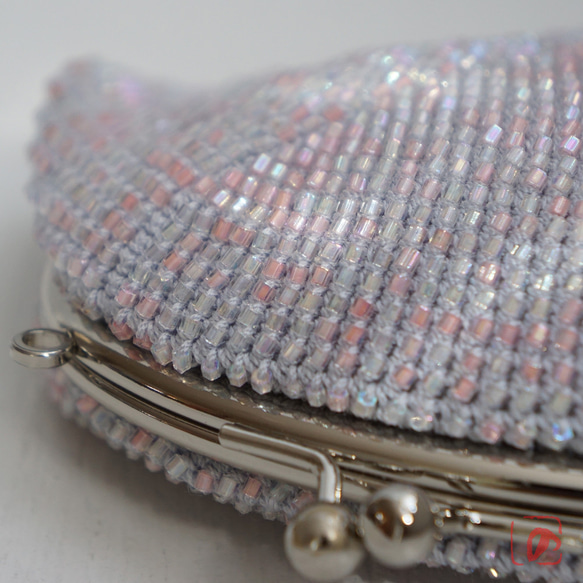 Ba-ba handmade Seedbeads crochet pouch No.1999 第2張的照片