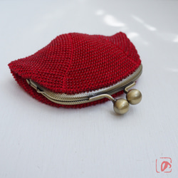 Ba-ba handmade Seedbeads crochet pouch No.1990 第2張的照片