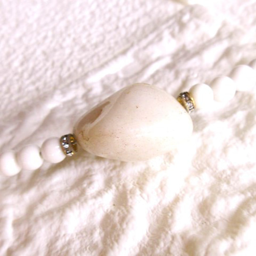 A65】 凛とした白の輝き｜ホワイトジェイド＆ホワイトオニキス （白