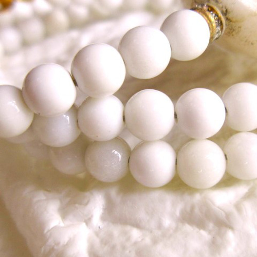 A65】 凛とした白の輝き｜ホワイトジェイド＆ホワイトオニキス （白