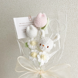 リン　毛糸のブーケ　2点 毛糸のブーケ🌷 #かぎ針編み #毛糸のブーケ #ブーケ #毛糸花束