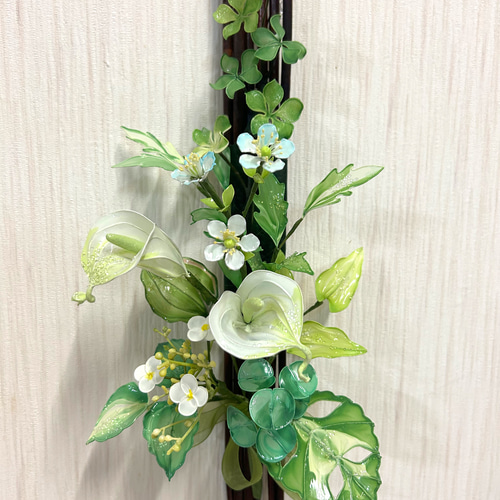 カラーの壁掛け（アメリカンフラワー） アートフラワー kobo-toki 通販