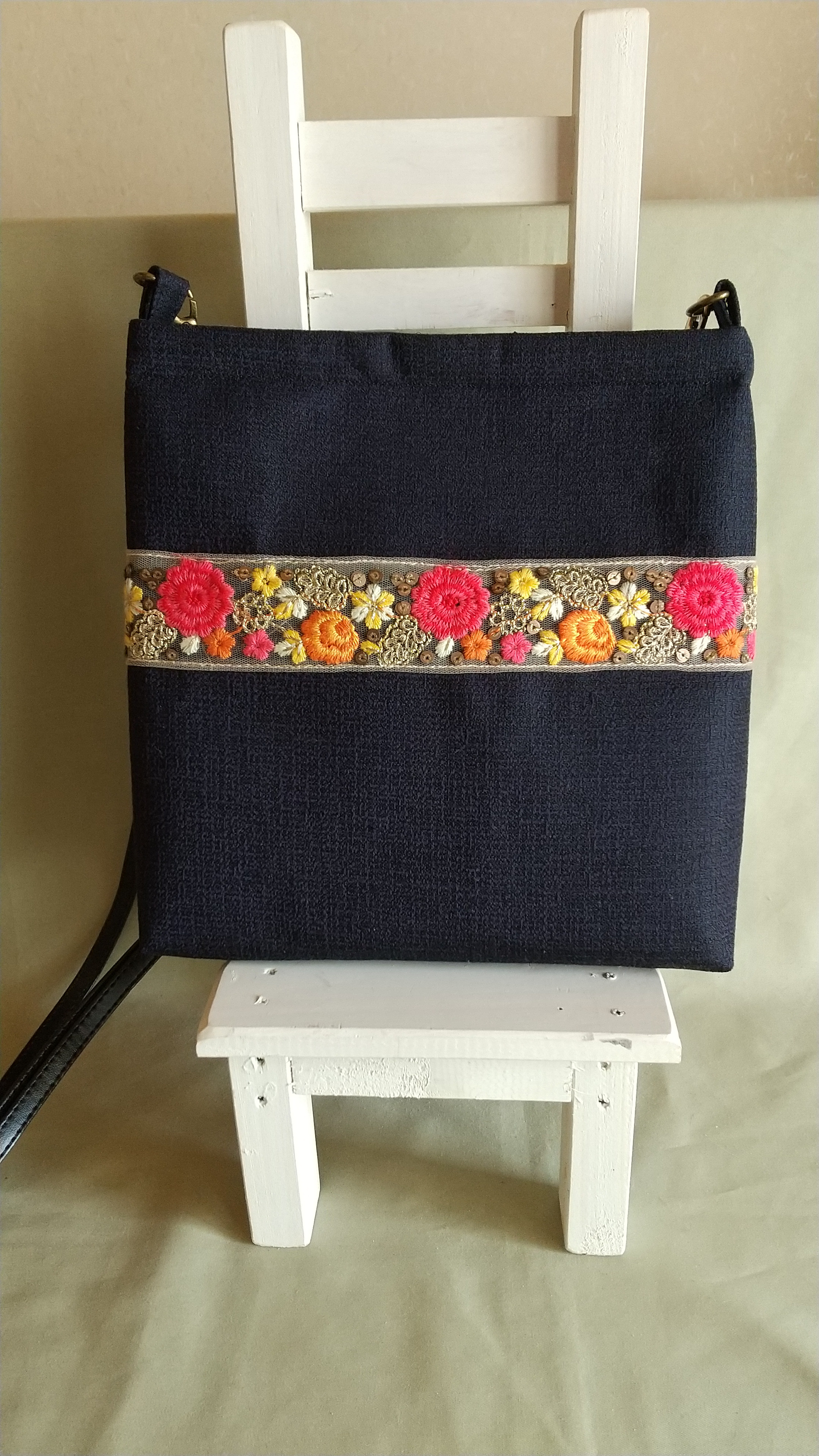 ショルダー ポーチ ポシェット インド製 新品 難あり