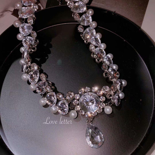 ☺️専用です♡♡ カナミビジュー＊ネックレス♡リボンお花♡キラキラ カナミビジュー さん﻿ @kanamibijoux ﻿ ギリギリまで製作を
