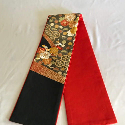 テーブルランナースリム(単半幅帯リメイク)リバーシブル オーダー