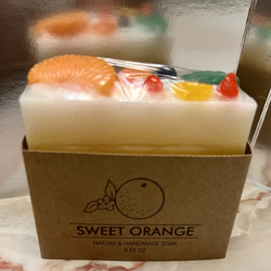 可愛いSweet Orange Soap(Dulce tentación) 1枚目の画像