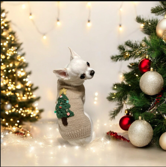 再々々販】マルシェでも大人気 クリスマスツリーモチーフ