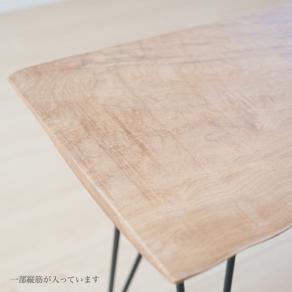 楓のテーブル / コーヒーテーブル / サイドテーブル / table / 一枚板 / 無垢材 5枚目の画像