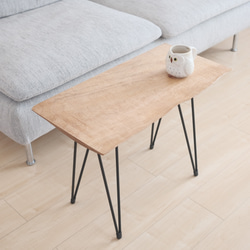楓のテーブル / コーヒーテーブル / サイドテーブル / table / 一枚板 / 無垢材 1枚目の画像