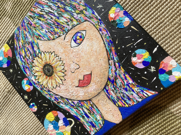 ｜Little Sun Flower Eye｜Miss Bottle Painting 10枚目の画像