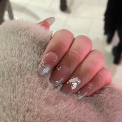 ネイルチップ マグネット シンプル 大人 ブラウン 結婚式 ウエディング ネイルチップ マグネット シンプル 大人 ブラウン 結婚式