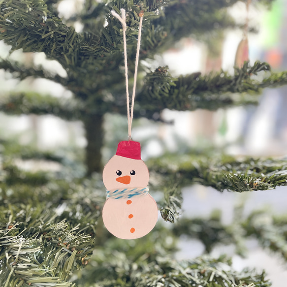 クリスマスオーナメント「雪だるま」【クリスマス限定】クリスマス