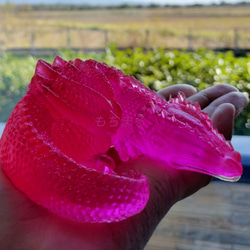 ☆【黒×ピンク】灰皿 肺 小物入れ 皿 透明感 ラメ シンプル