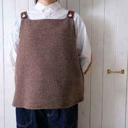 wool tops　* glen check rough tops * 第1張的照片