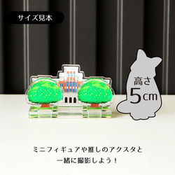 【Sサイズ】金澤名所アクリルスタンド　しいのき迎賓館（旧石川県庁）　W60×H35×D20mm【金沢デザインシリーズ】 2枚目の画像