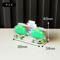 【Mサイズ】金澤名所アクリルスタンド　しいのき迎賓館（旧石川県庁）　W88×H48×D34mm【金沢デザインシリーズ】 3枚目の画像