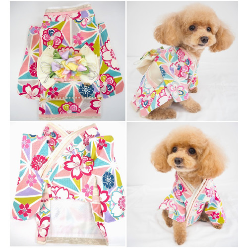 着物 和柄 和装 七五三 お正月 小型犬 犬服 猫服 犬の服 猫の服