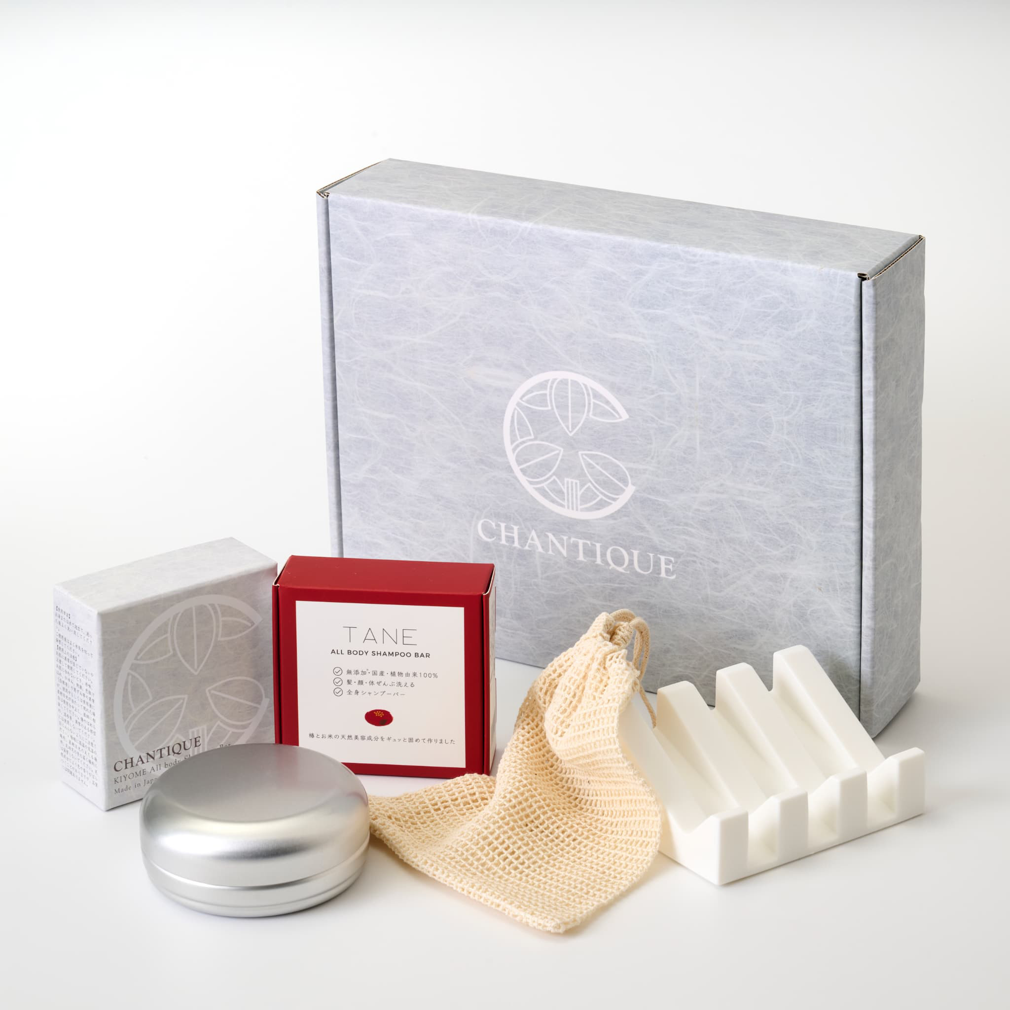 CHANTギフトボックス　全身シャンプーバー TANEとKIYOMEが両方入った贅沢プレゼント