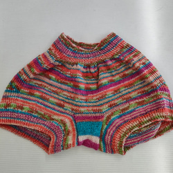 ソックヤーンで編んだ毛糸のぱんつ 2枚目の画像