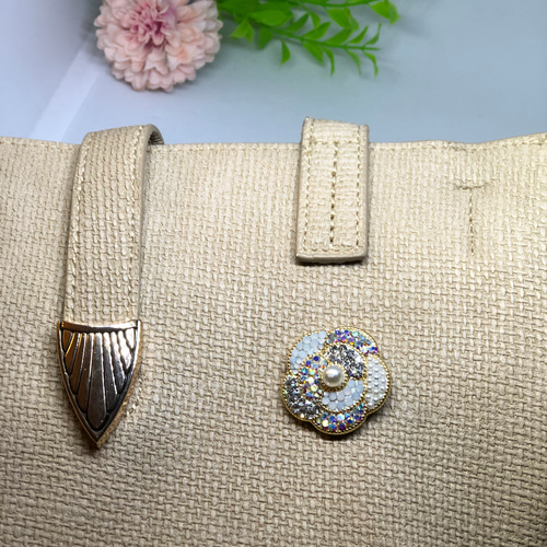 再販×3】グルーデコ カメリア ブローチ & ネックレス 2way セレモニー