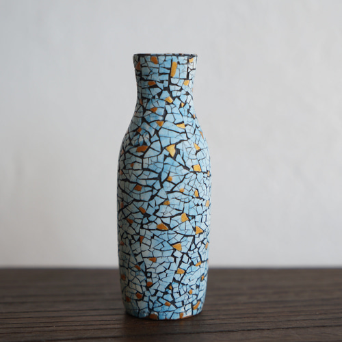 フラワーベース 一輪挿し エッグシェルアート ドライフラワー 一輪挿し