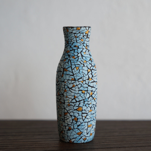 フラワーベース 一輪挿し エッグシェルアート ドライフラワー 一輪挿し