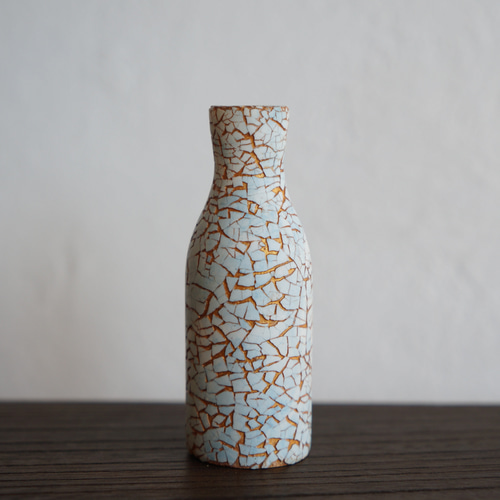 フラワーベース 一輪挿し エッグシェルアート ドライフラワー 一輪挿し