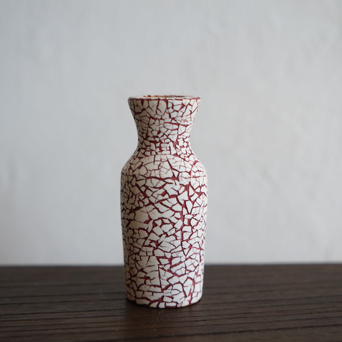 フラワーベース 一輪挿し エッグシェルアート ドライフラワー 一輪挿し