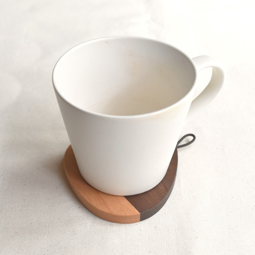 栗のコースター（小）・Creema限定 その他キッチン小物 木工房TANAKAGU