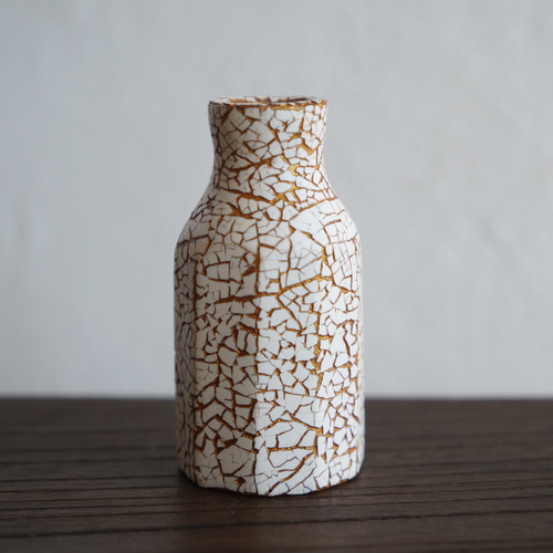 フラワーベース 一輪挿し エッグシェルアート ドライフラワー 一輪挿し