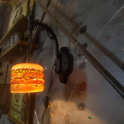 Amazon | 【USA アメリカン デザイン】ハンバーガー サインボード 看板 カフェ レストラン 店舗 車庫 バイク ガレージ おしゃれ  ビンテージ インテリア ; AVSB-746 | 店舗看板 | 文房具・オフィス用品