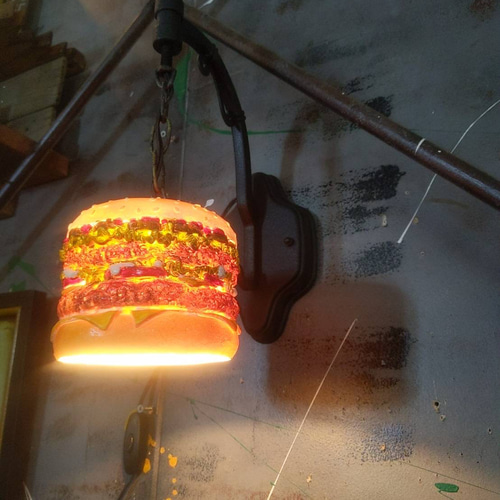 アメリカンダイナー 電飾看板 バーガーズ ウォールランプ ②
