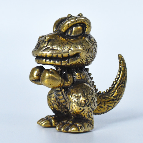 ワニ 真鍮 インテリア オブジェ 雑貨 置物 ヒョウ 動物 小さめ 装飾