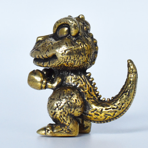 インテリア雑貨　オブジェ鋳物 ワニ 真鍮 インテリア オブジェ 雑貨 置物 ヒョウ 動物 小さめ 装飾