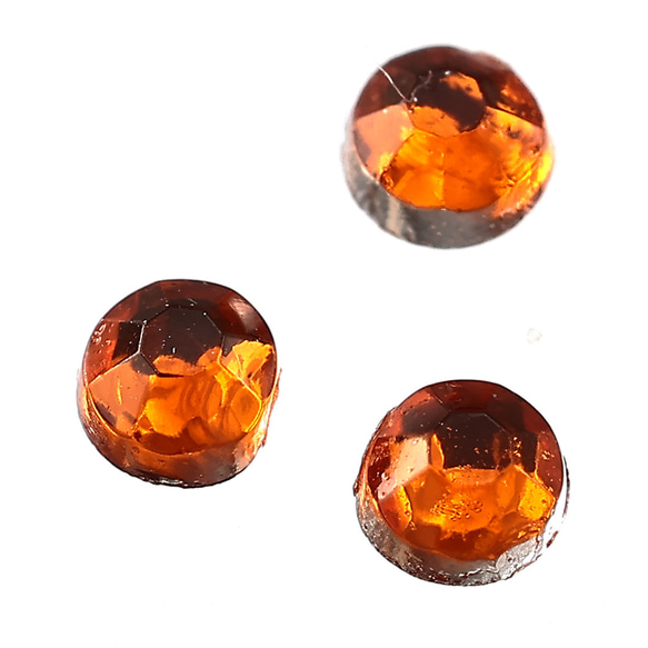 ラインストーン 2mm ss6 オレンジ 9000粒 丸 ネイル デコ レジン ネイルアート パーツ BD3183 3枚目の画像