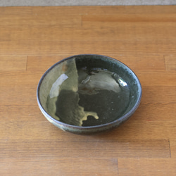 たわみ中鉢　檜灰釉　（萩焼） 5枚目の画像
