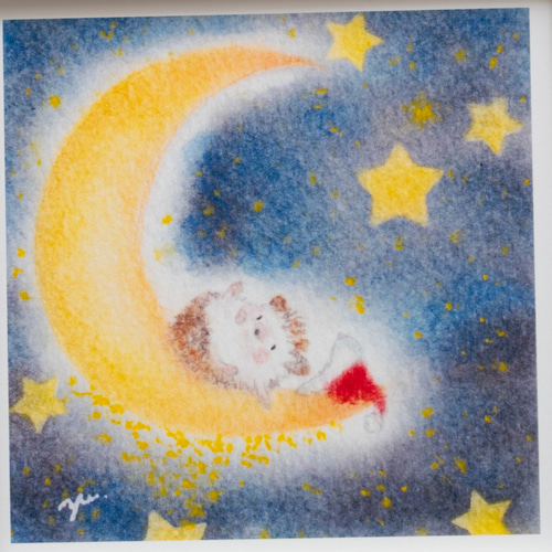 SALE ハリネズミ〈油絵〉 絵画 Atelier kiyomi 通販 12269554
