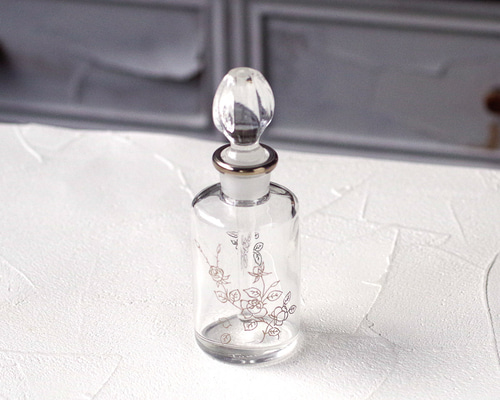 椿 花 モチーフ 950 シルバー 上品 ヴィンテージ 香水瓶 パフュームボトル 椿 花 モチーフ 950 シルバー 上品 ヴィンテージ 香水瓶