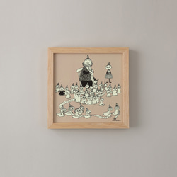 薔薇の咲くおうち(モザイクタイルアート) その他アート komako