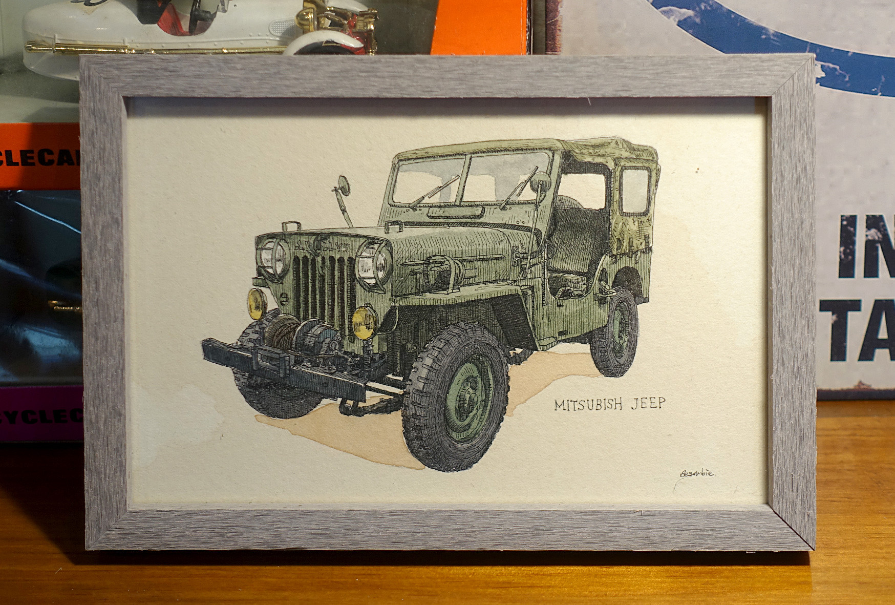[原画] MITSUBISHI JEEP