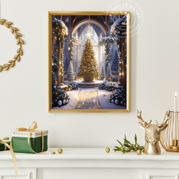 巨大なA0サイズ◇送料無料◇クリスマス-インテリアポスター
