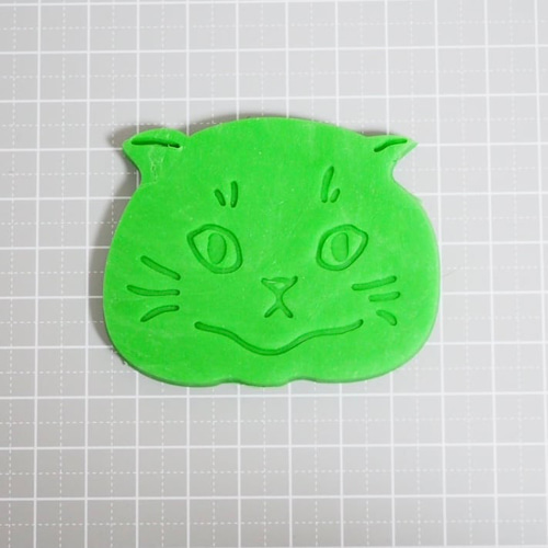 スコティッシュフォールド【お顔】3dプリンタークッキー型 クッキー型